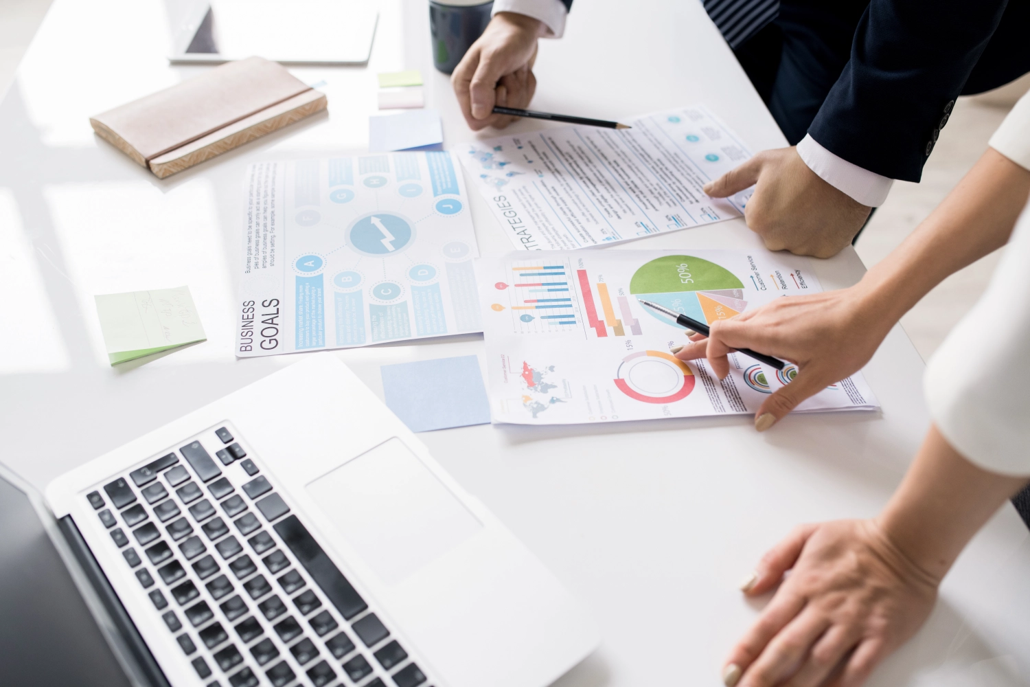Diskussion von Marketingdaten